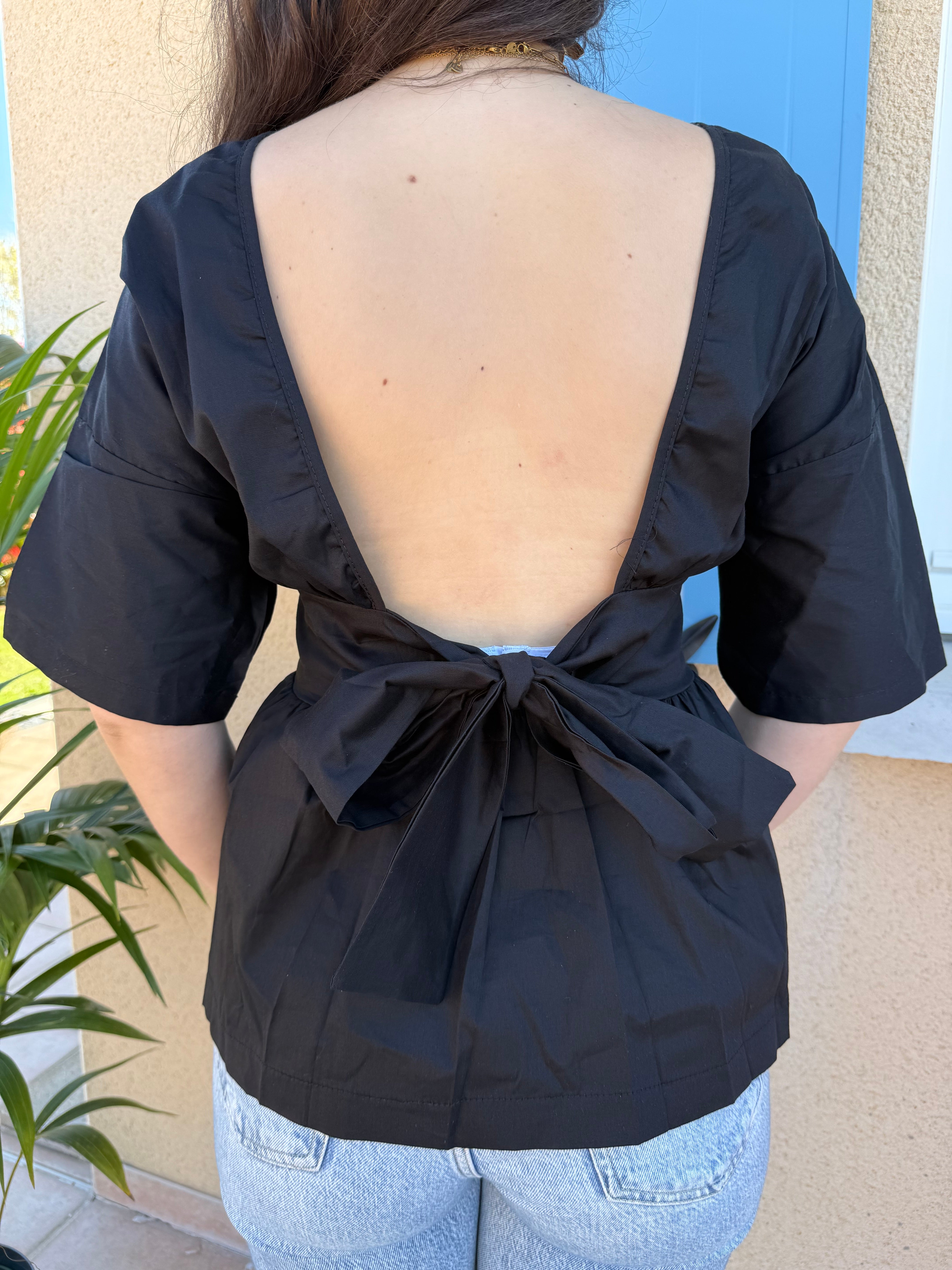 Blouse Elina noir