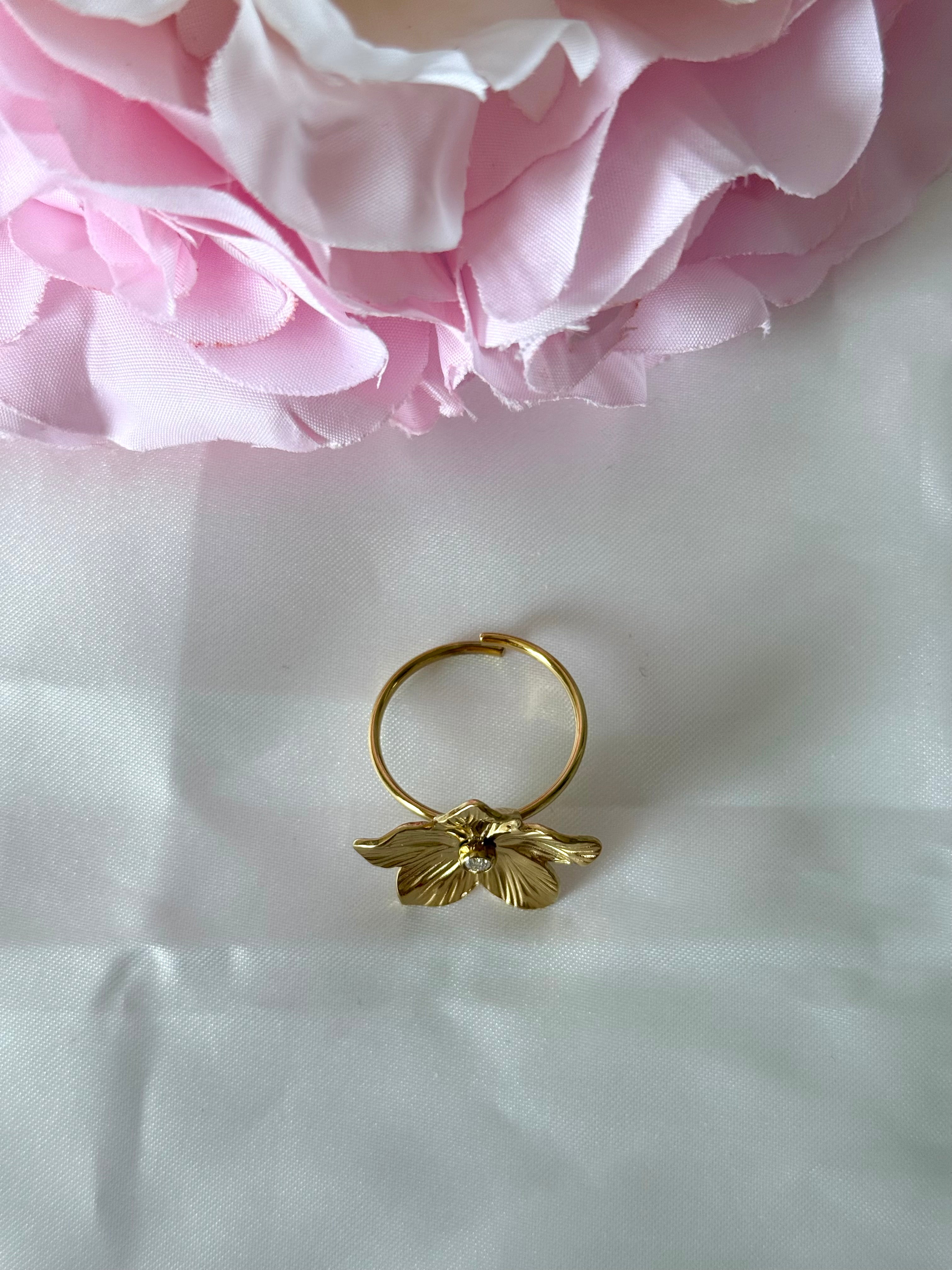 Bague Hibiscus