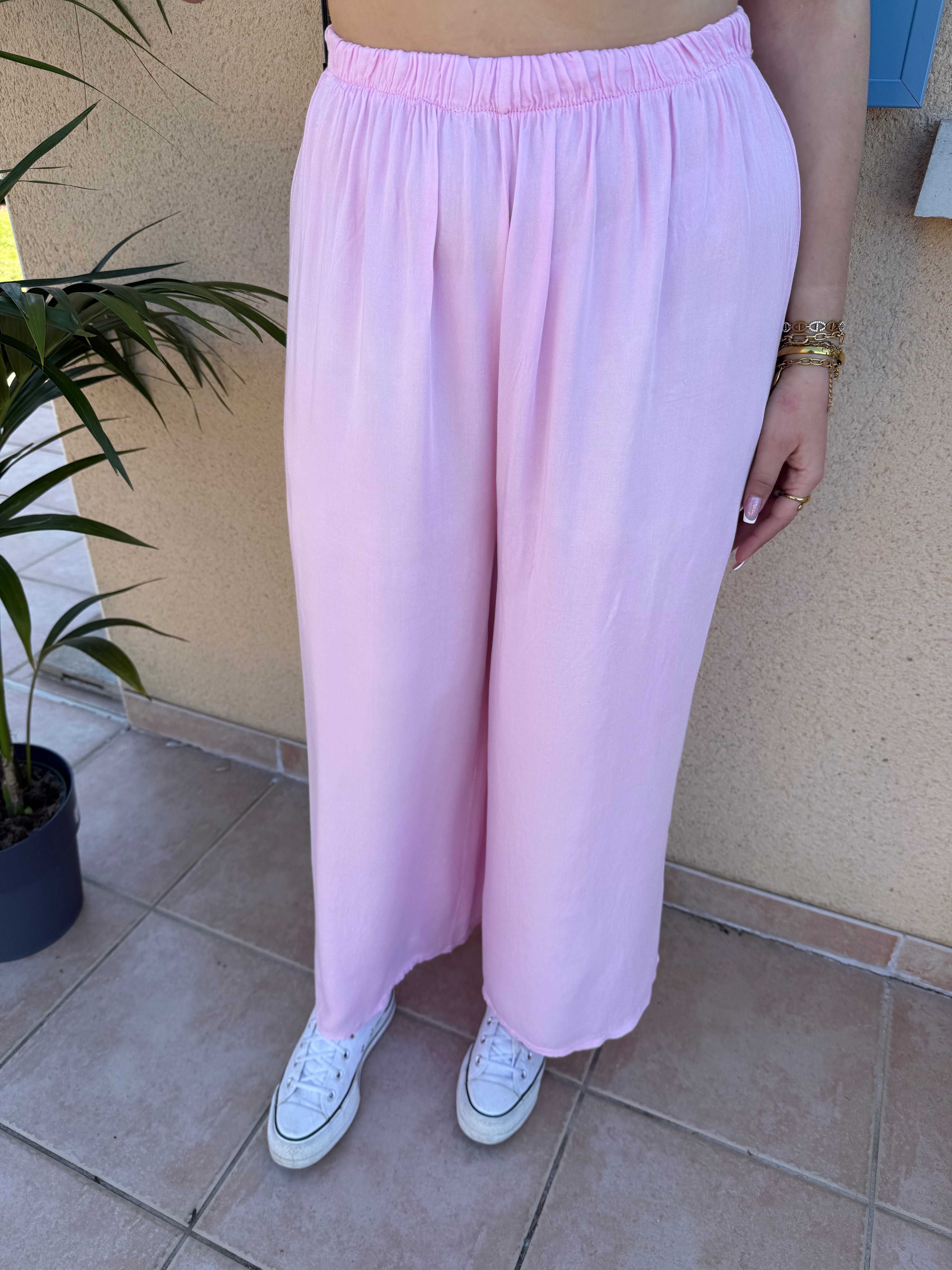 Pantalon Chloé rose