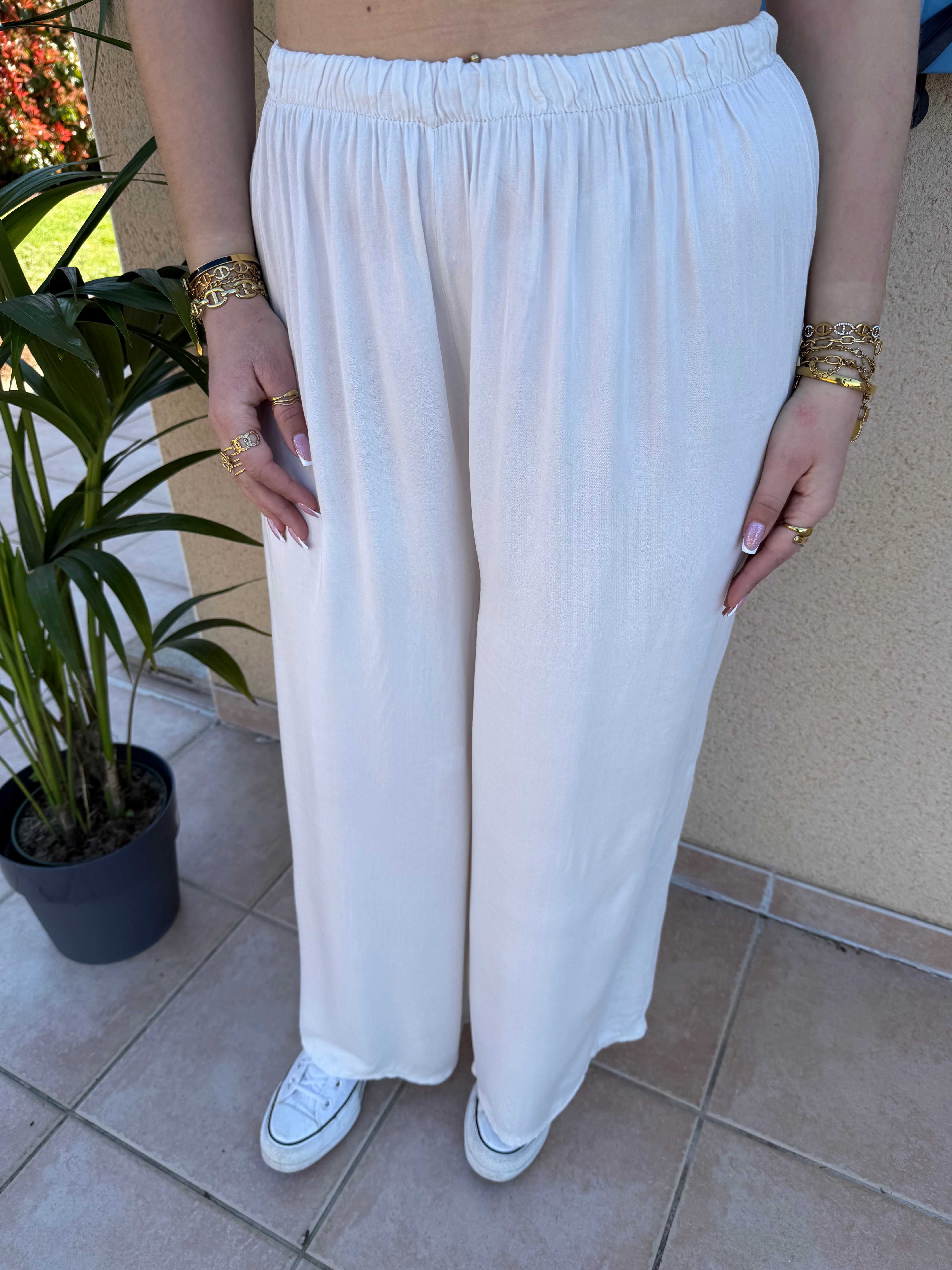 Pantalon Chloé beige
