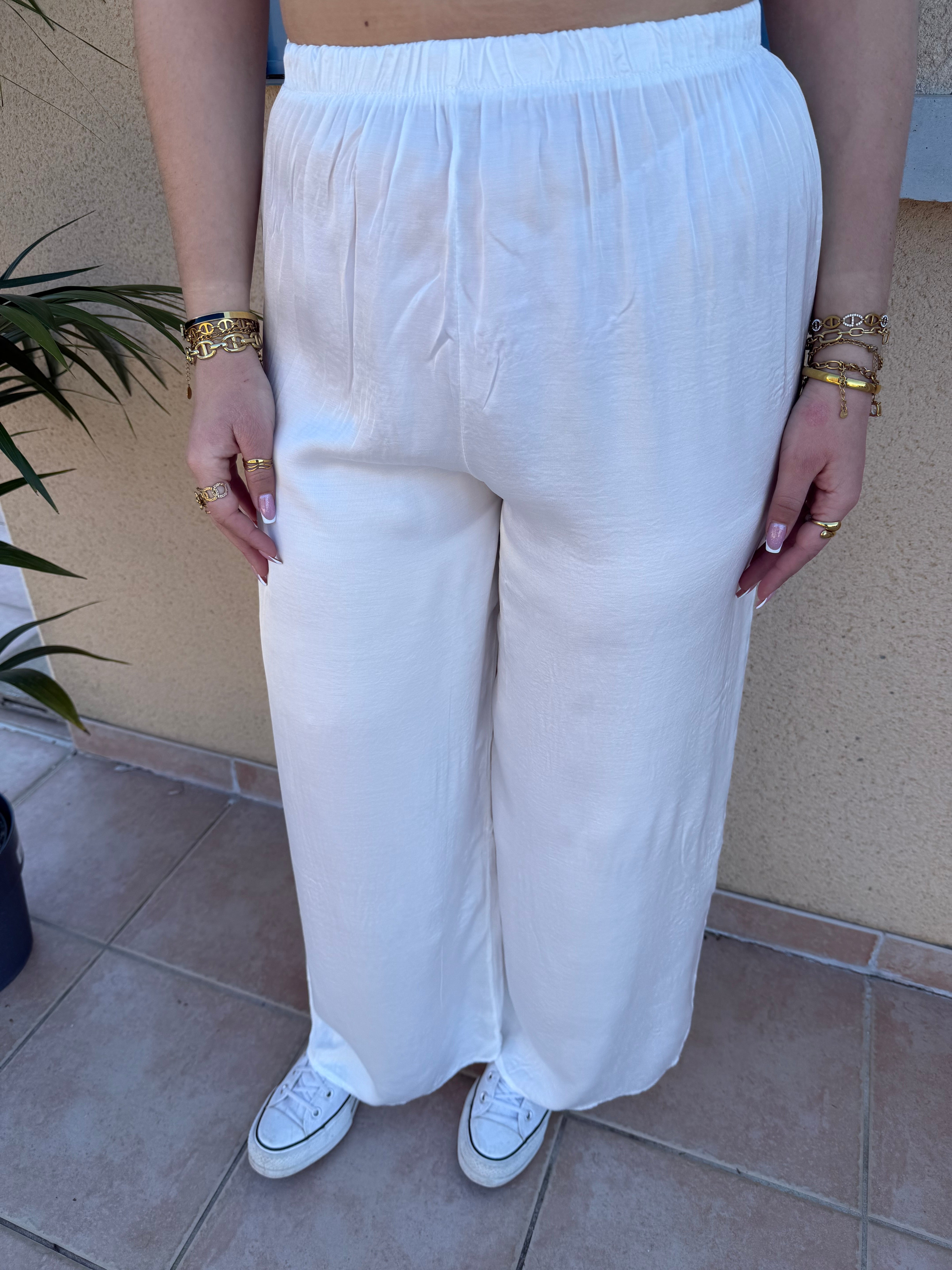 Pantalon Chloé blanc