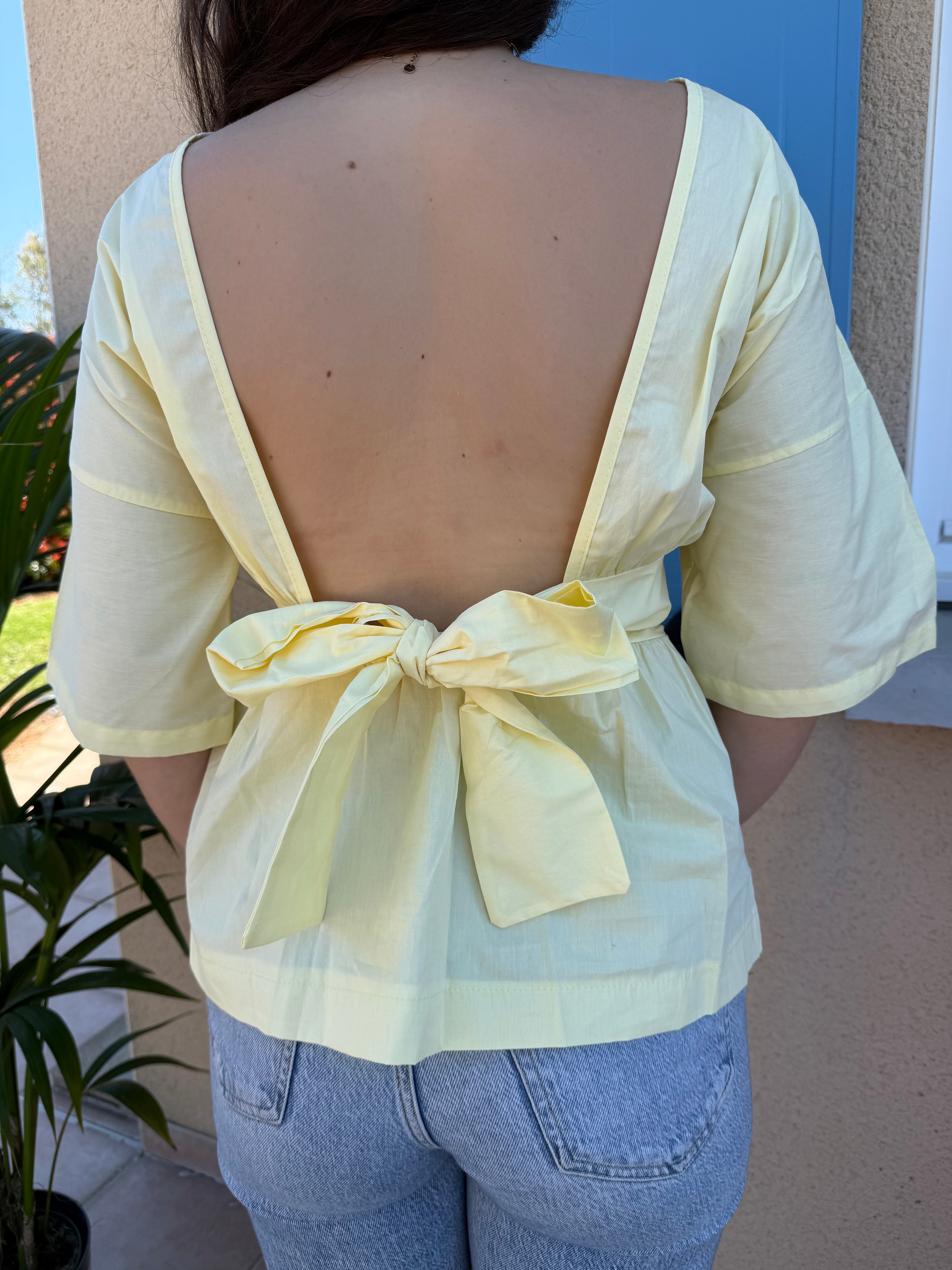 Blouse Elina jaune