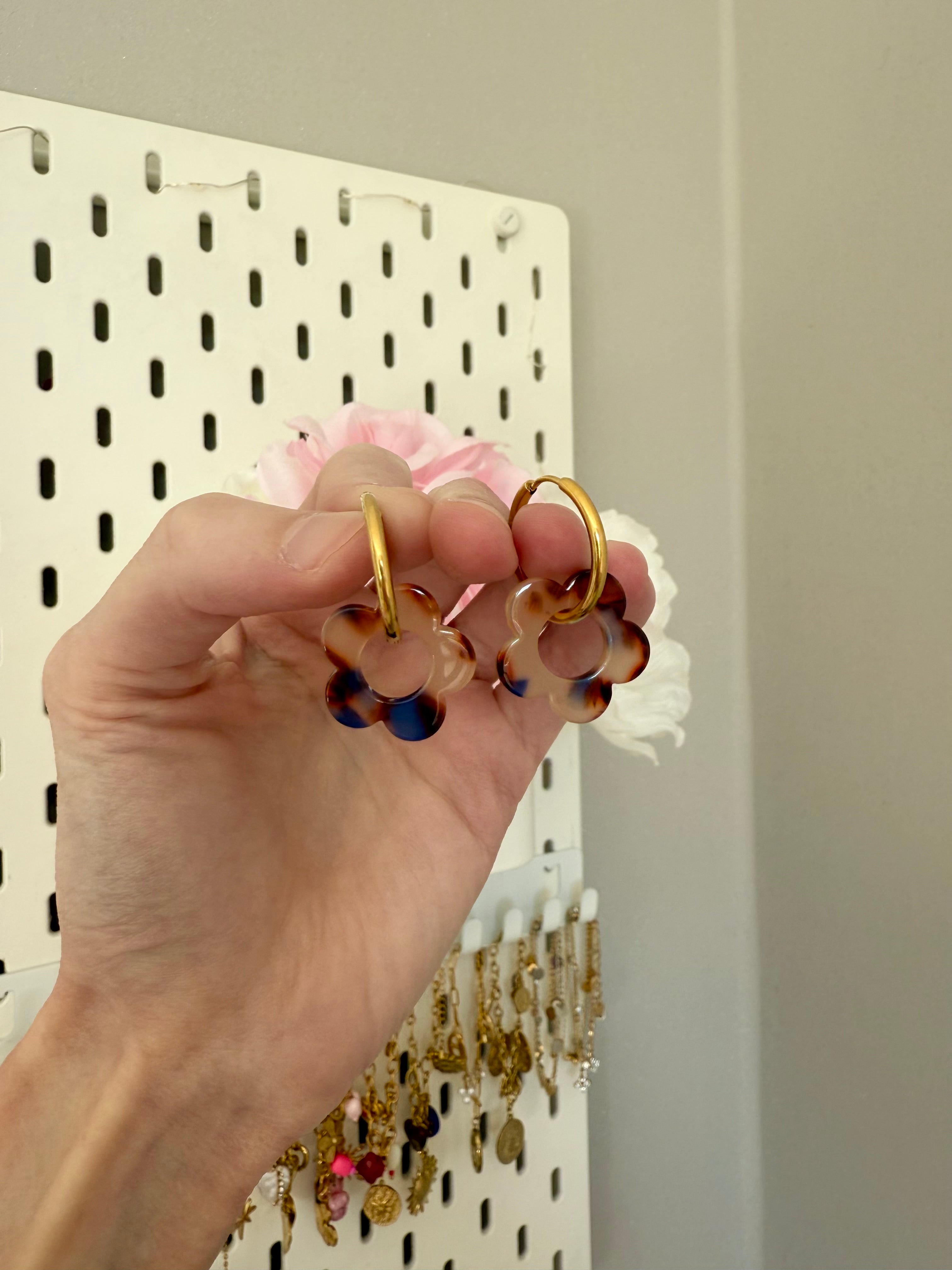 Boucles d’oreilles Marguerite