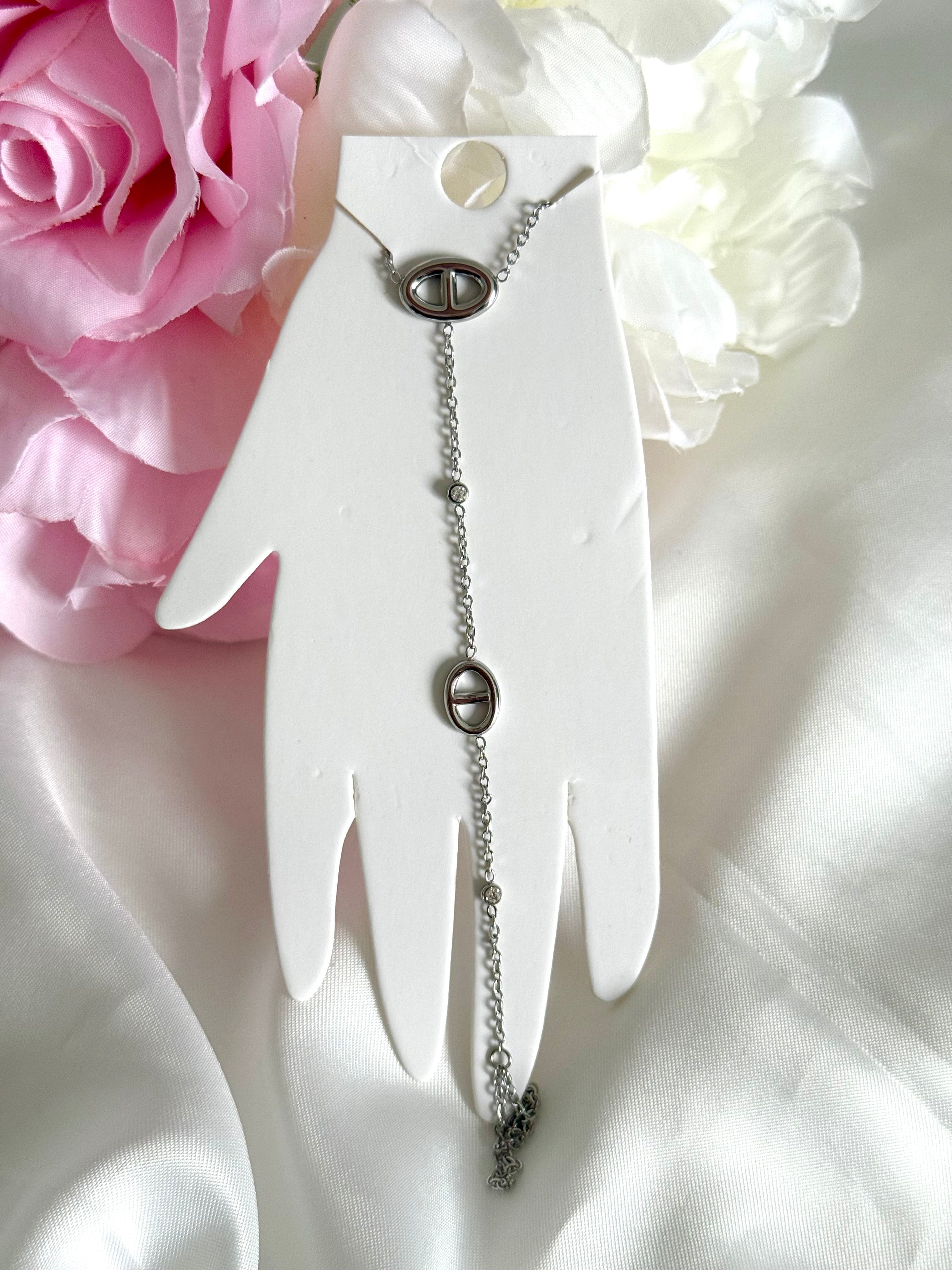 Chaîne de main mailles marines