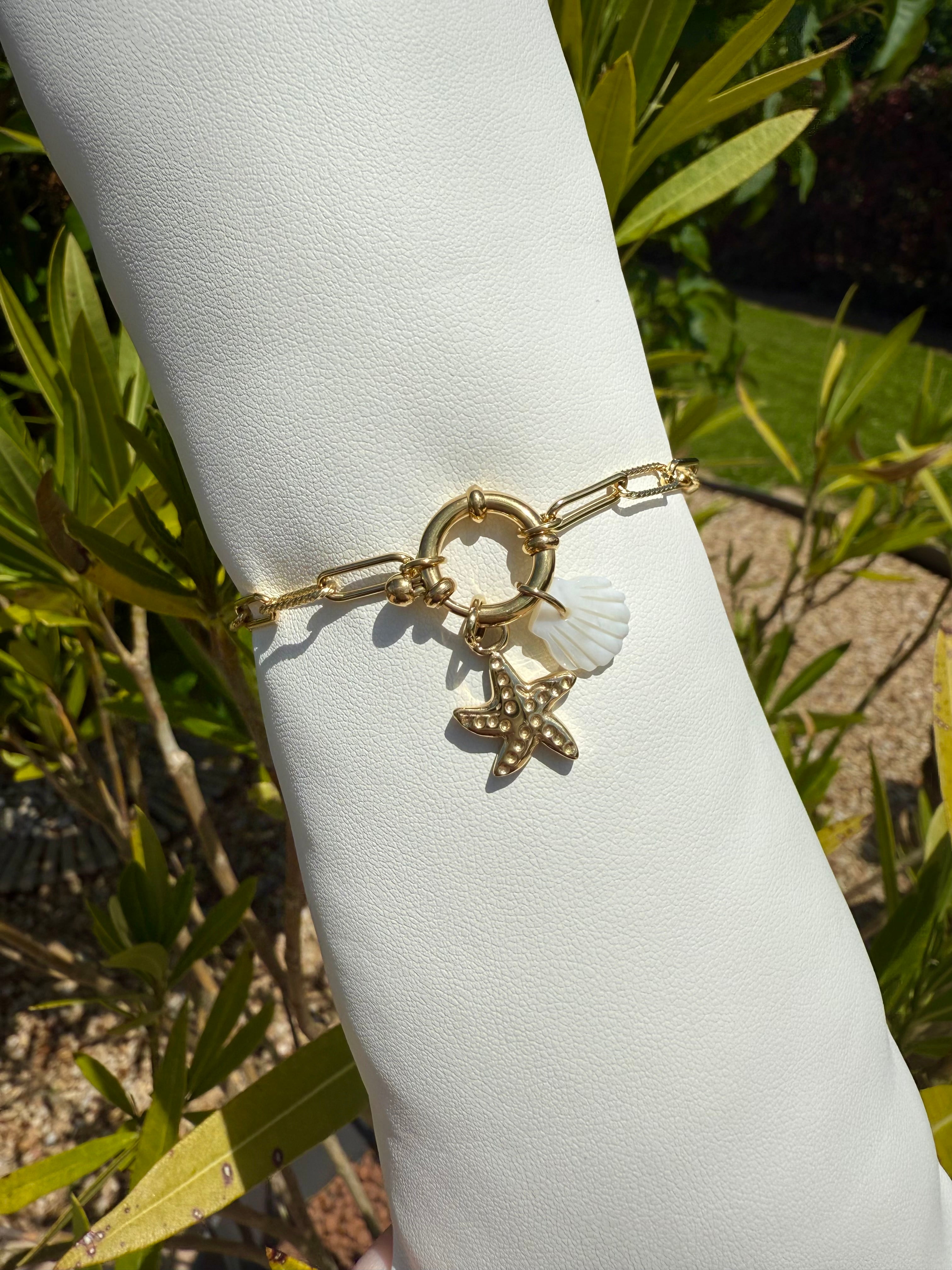 Bracelet 6 charms