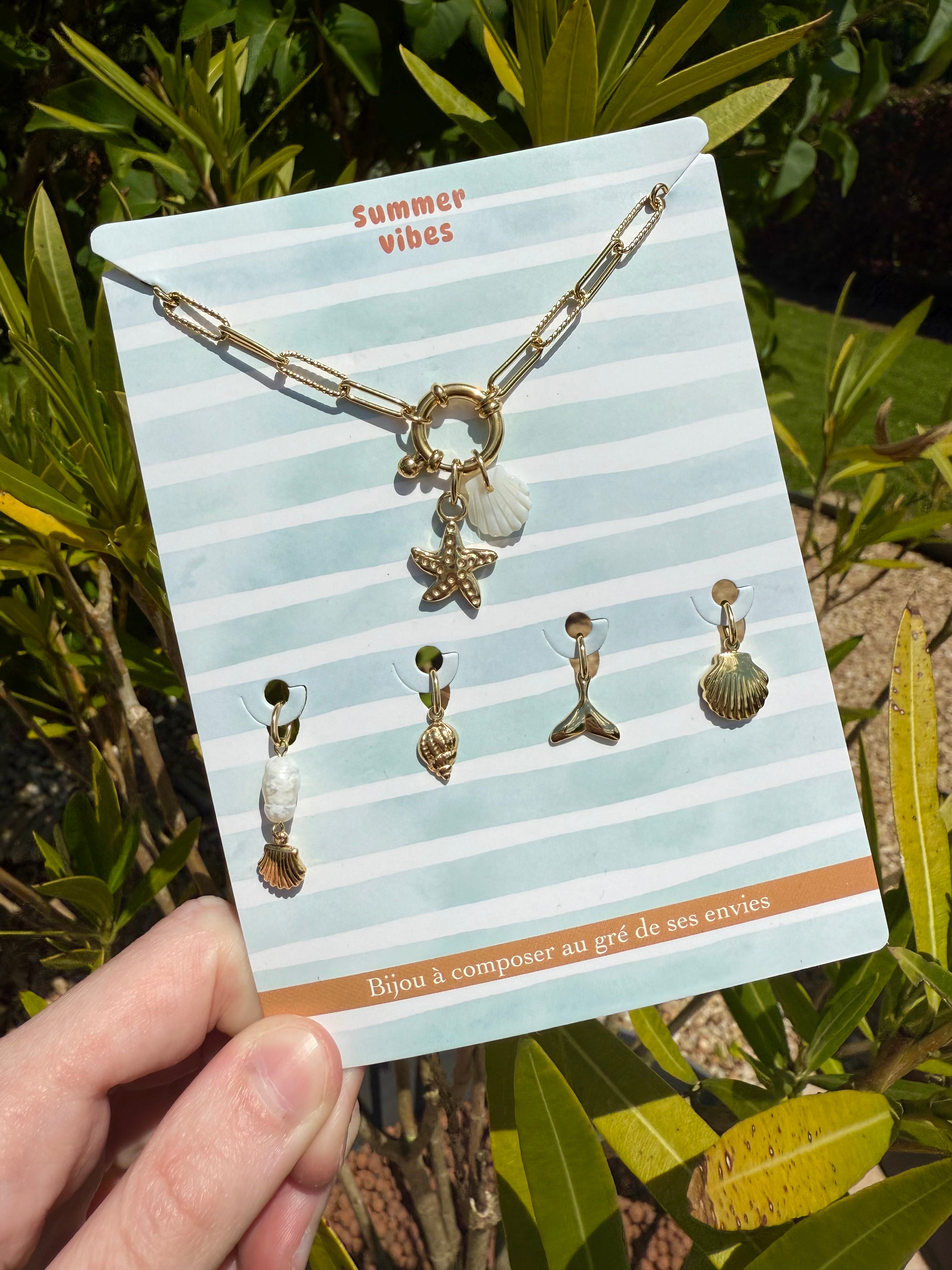 Bracelet 6 charms